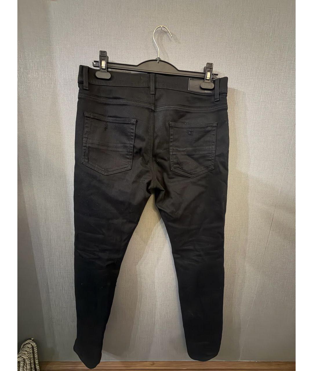 AMIRI Черные джинсы скинни, фото 2