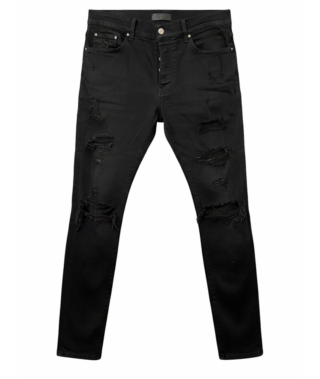 AMIRI Черные джинсы скинни, фото 1