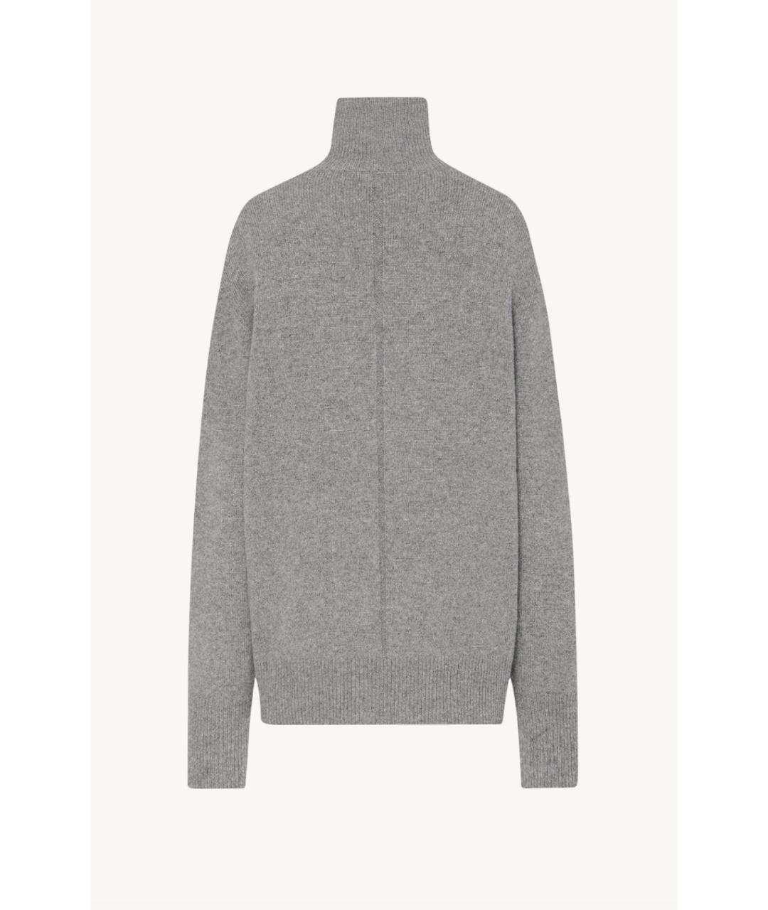 THE ROW Серая шерстяная водолазка, фото 2