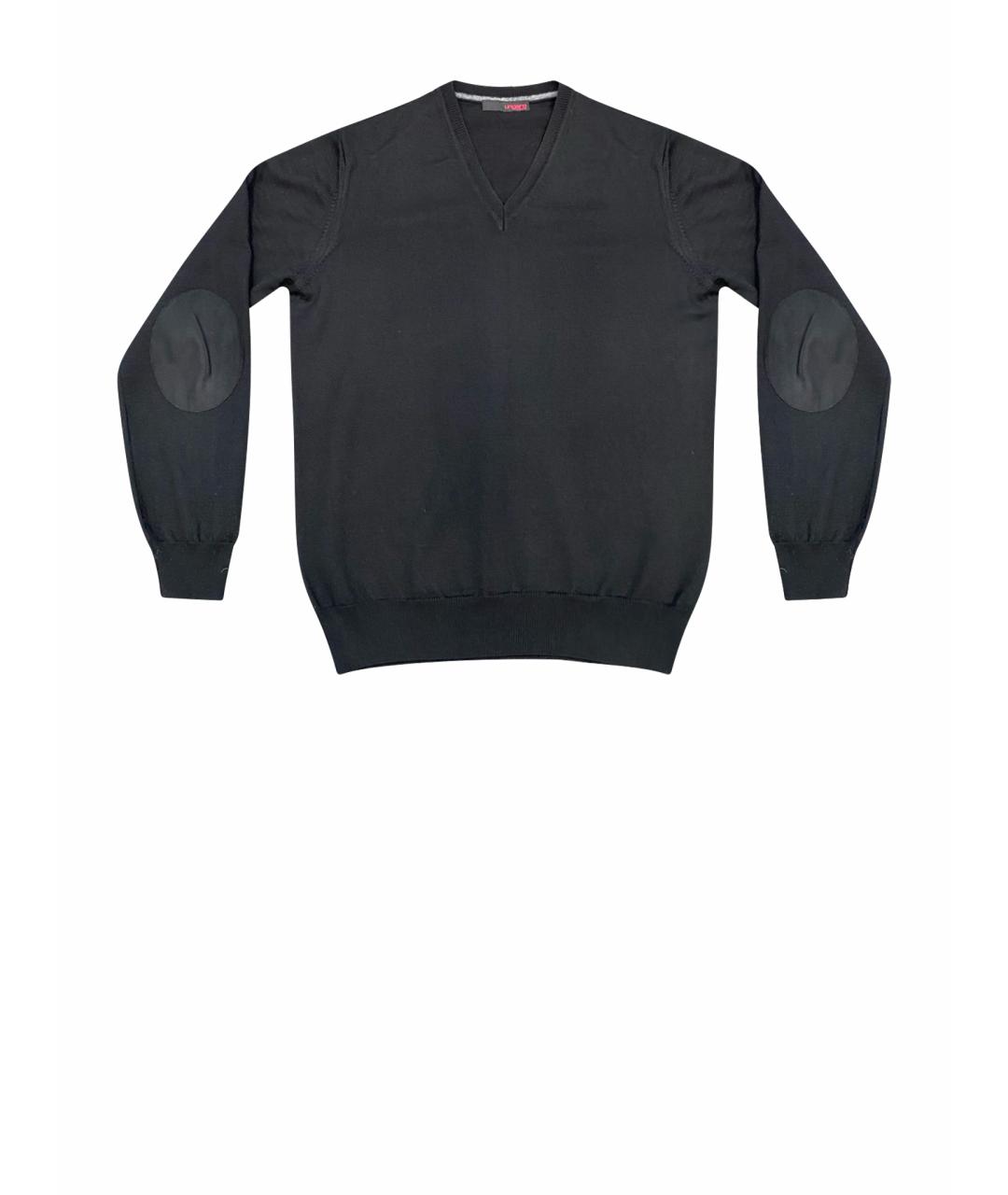 UNGARO Черный шерстяной джемпер / свитер, фото 1