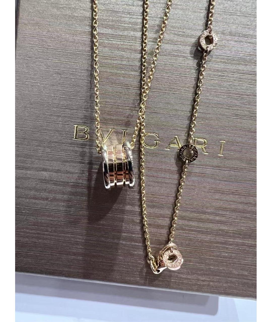 BVLGARI Золотое колье из розового золота, фото 5