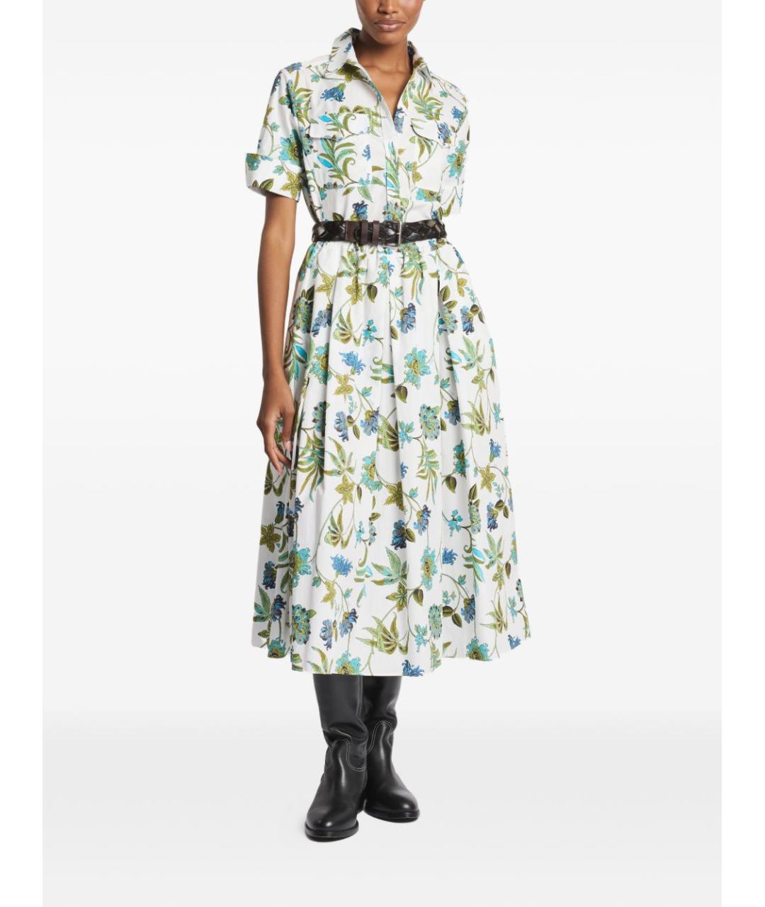 FAY Мульти хлопковая юбка миди, фото 2