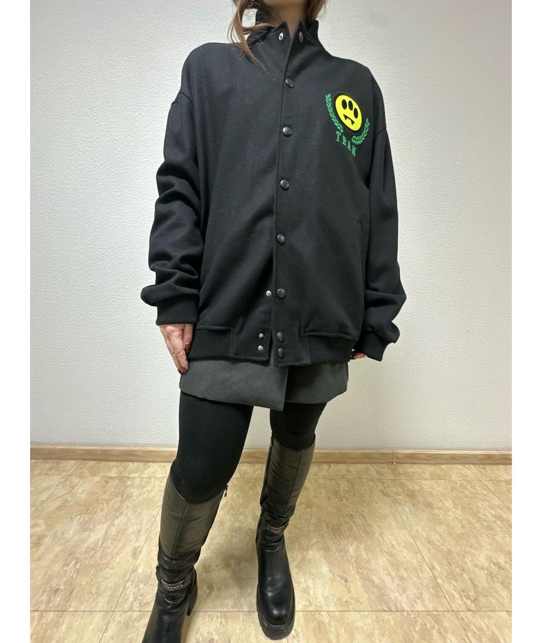 BARROW Черная шерстяная куртка, фото 7