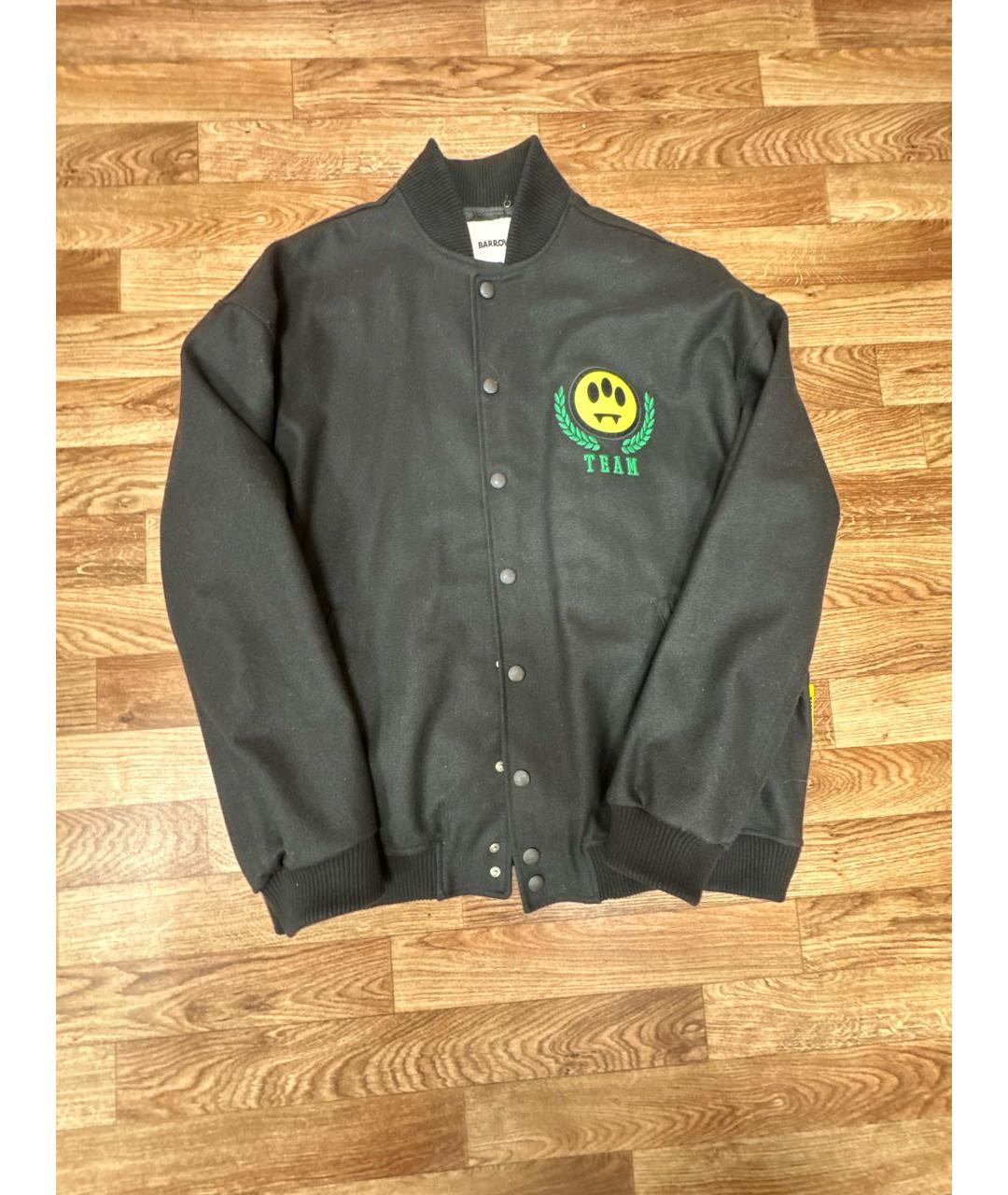 BARROW Черная шерстяная куртка, фото 8
