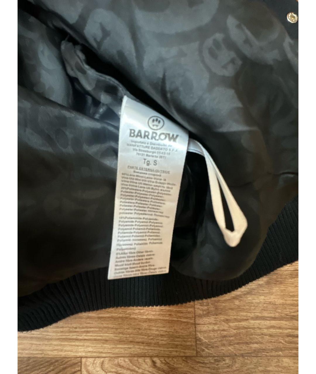 BARROW Черная шерстяная куртка, фото 5