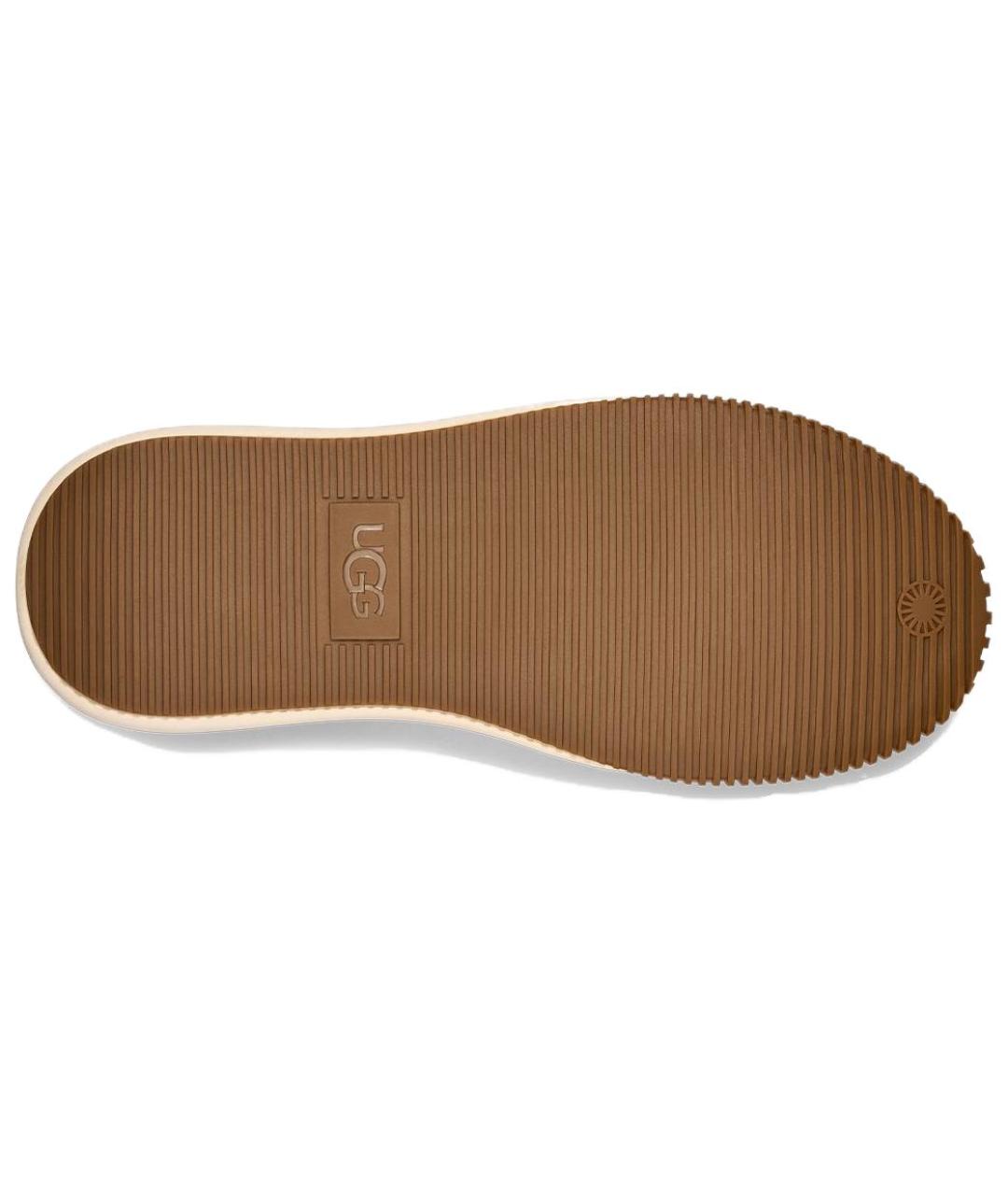 UGG AUSTRALIA Белые текстильные сандалии, фото 5