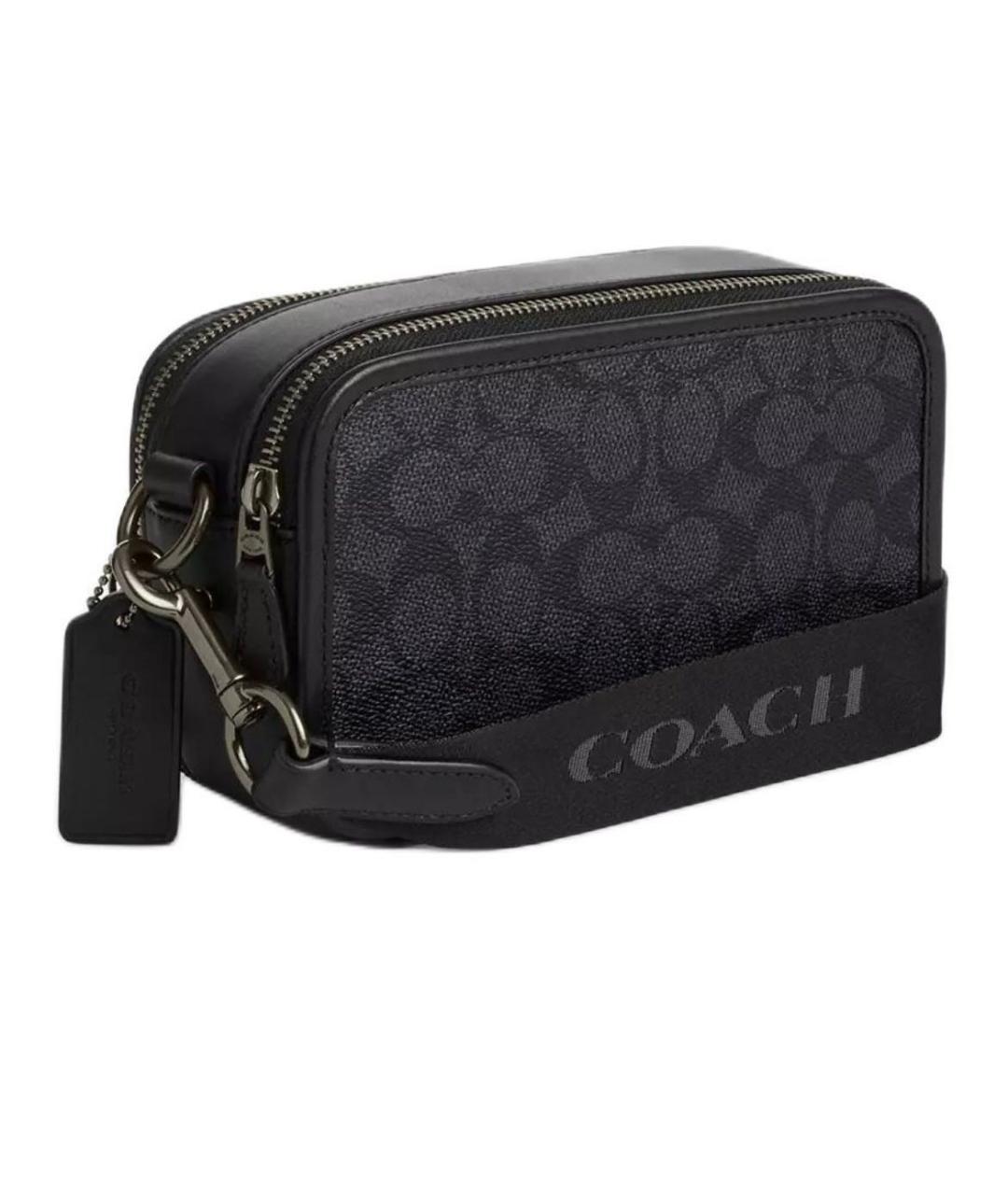 COACH Черная сумка на плечо, фото 3