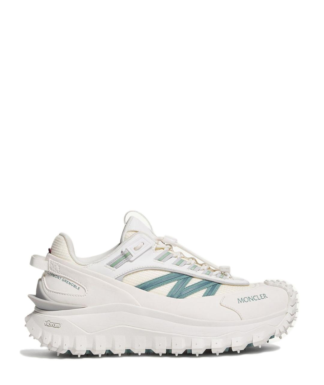 MONCLER Белые кроссовки, фото 1