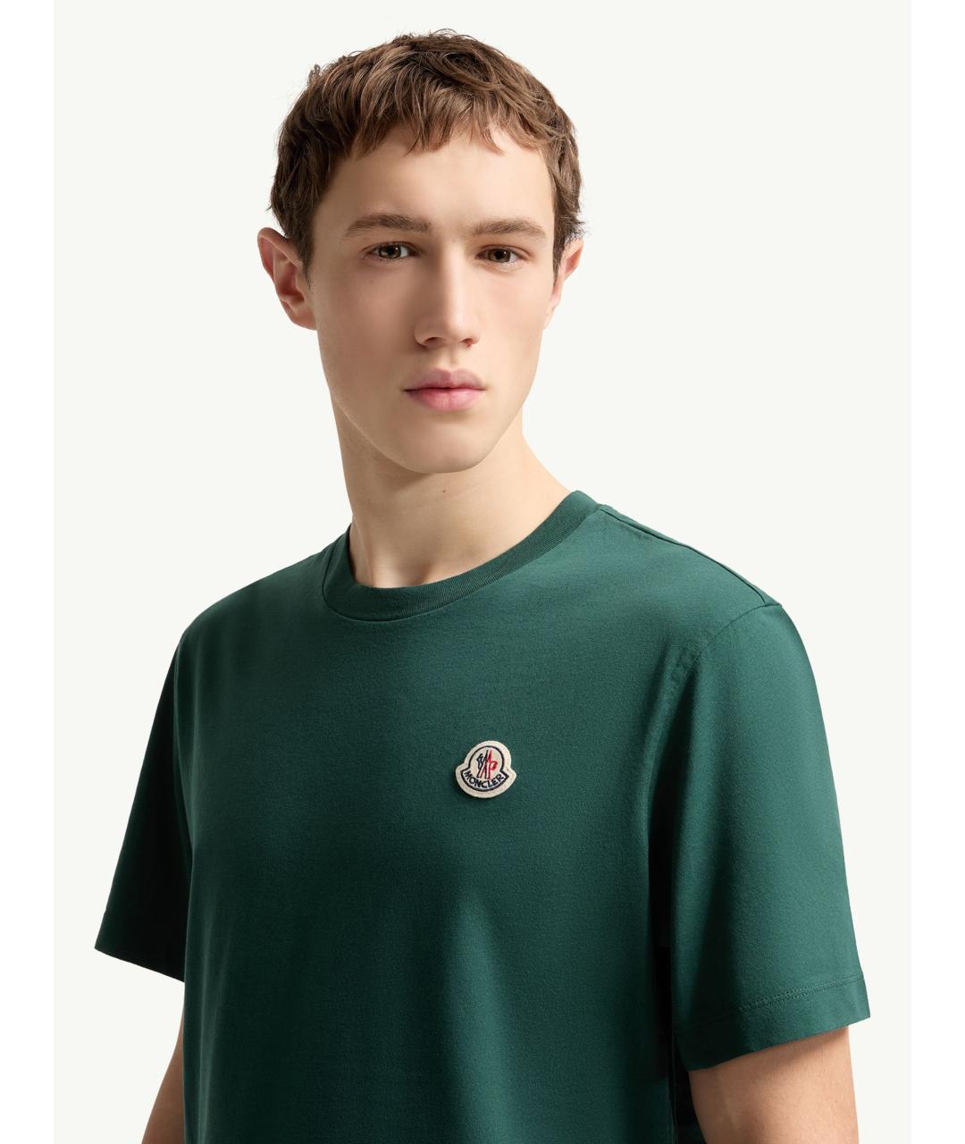 MONCLER Мульти хлопковая футболка, фото 3