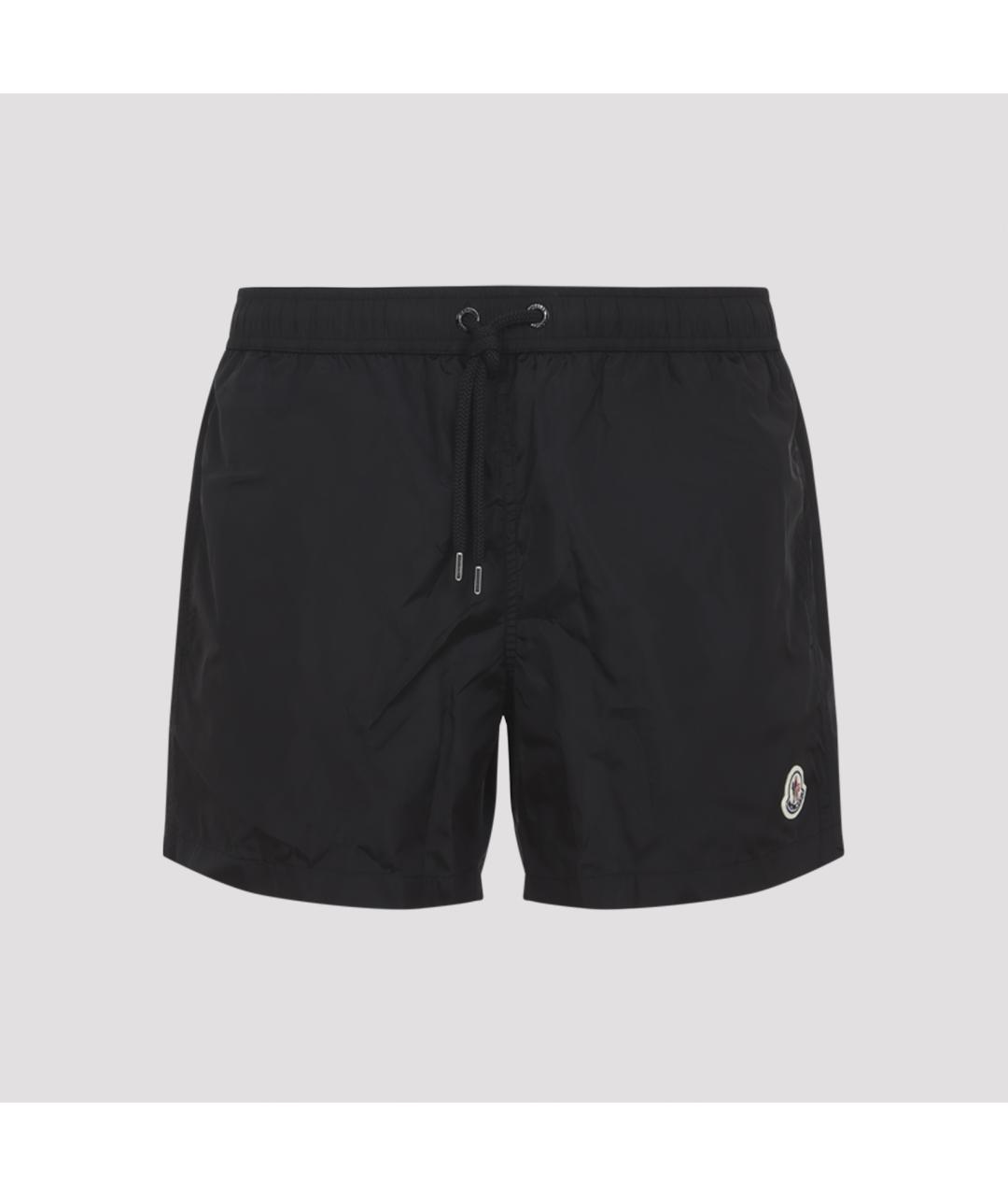 MONCLER Черные полиамидовые плавки, фото 2