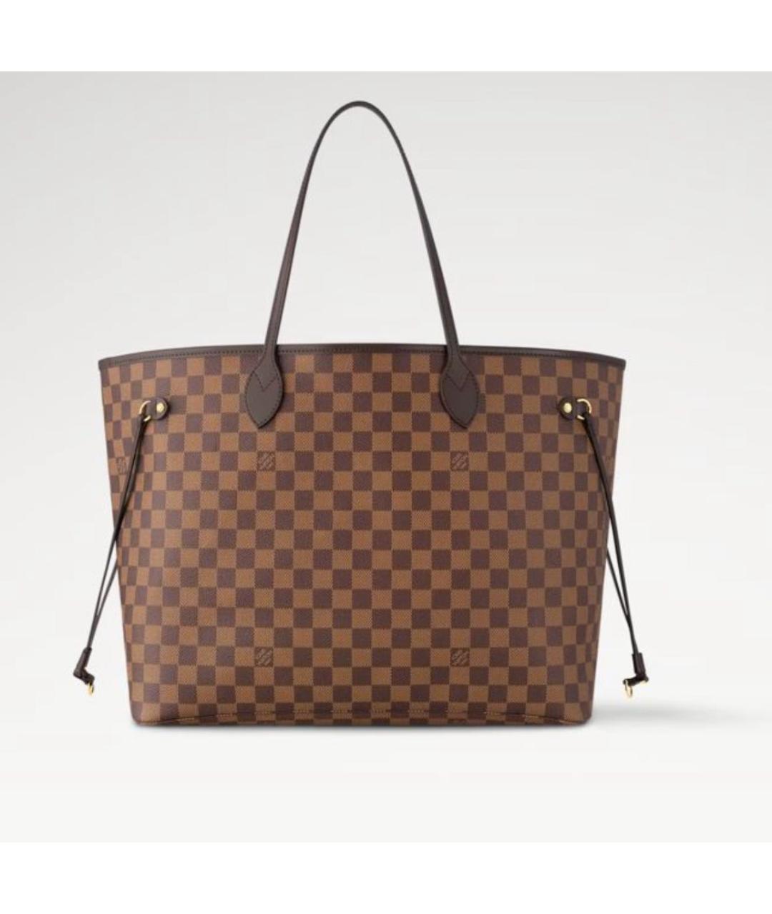 LOUIS VUITTON Коричневая сумка тоут, фото 2