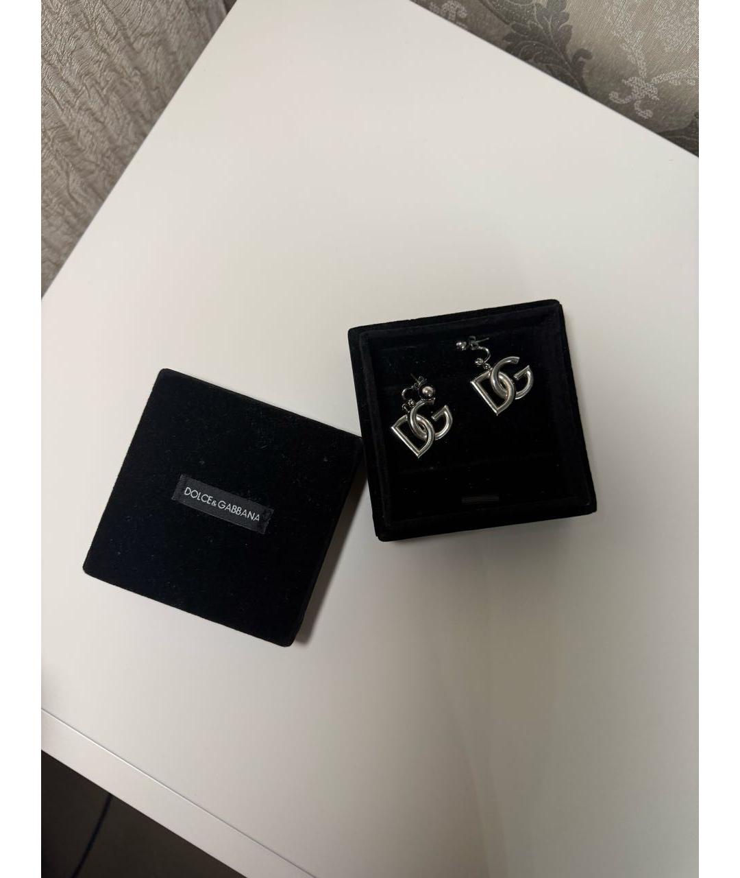 DOLCE&GABBANA Серебряные серьги, фото 6