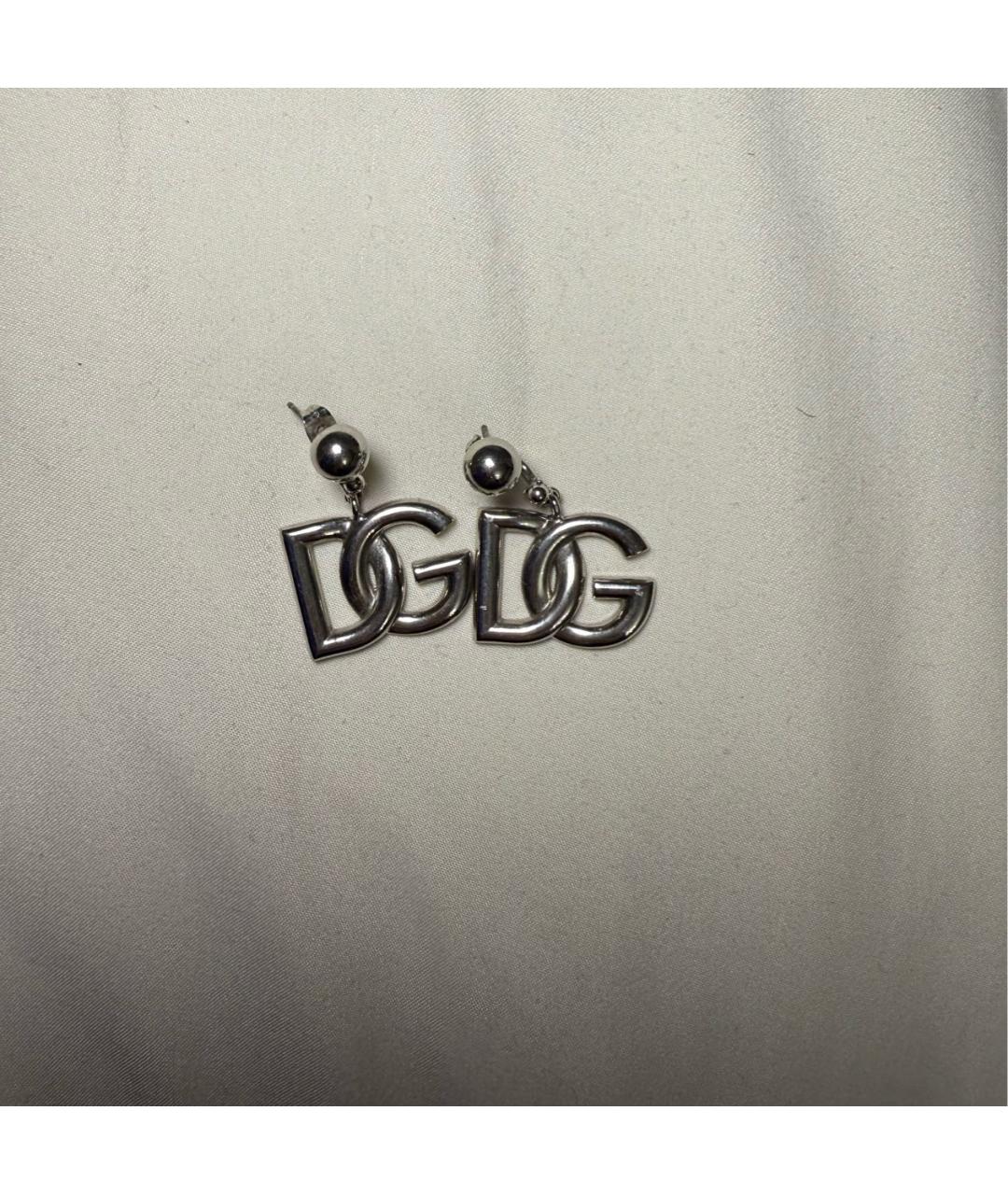 DOLCE&GABBANA Серебряные серьги, фото 3