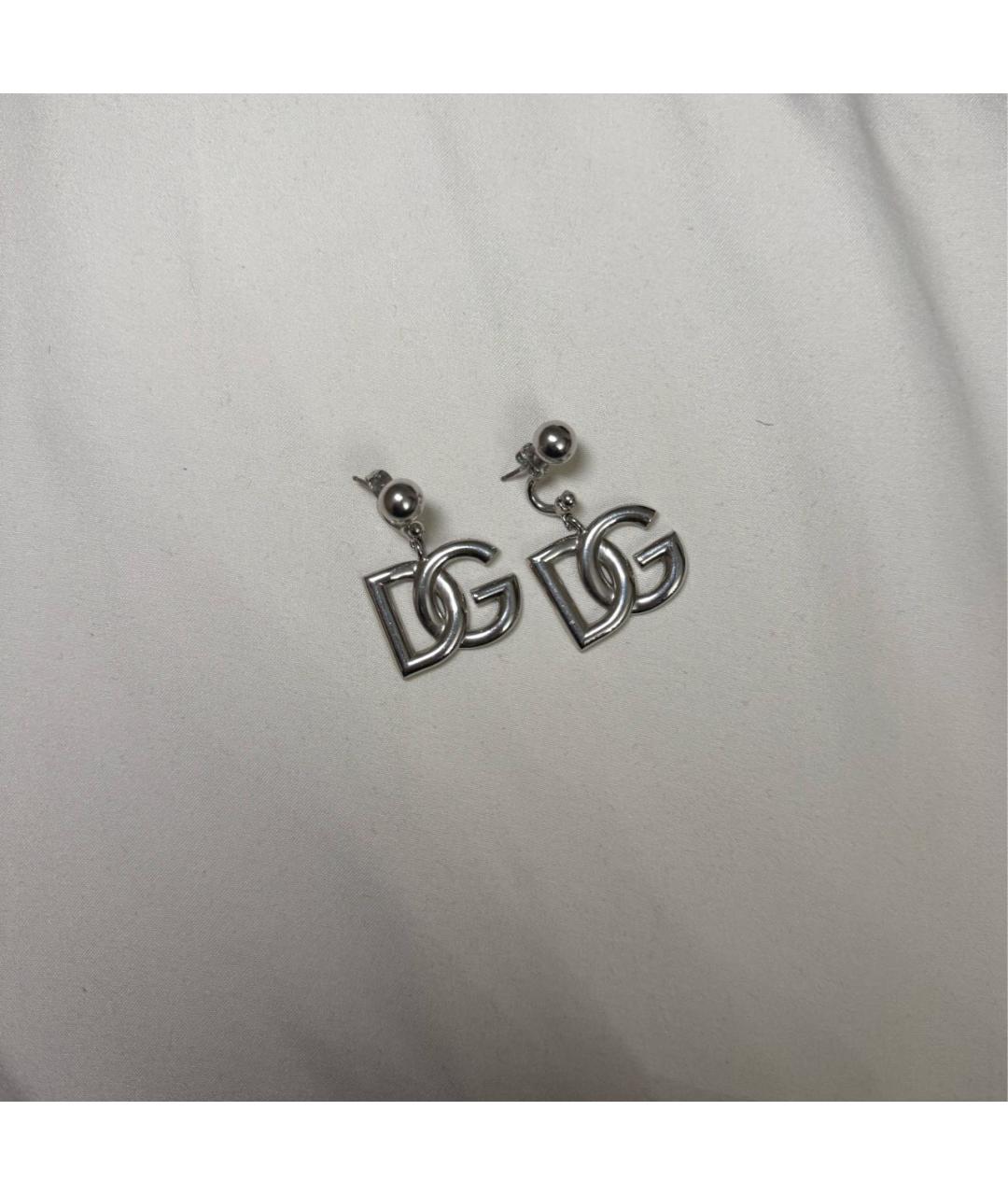 DOLCE&GABBANA Серебряные серьги, фото 2