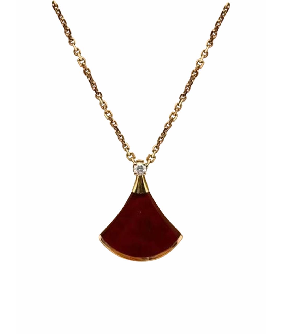 BVLGARI Золотое колье из розового золота, фото 1