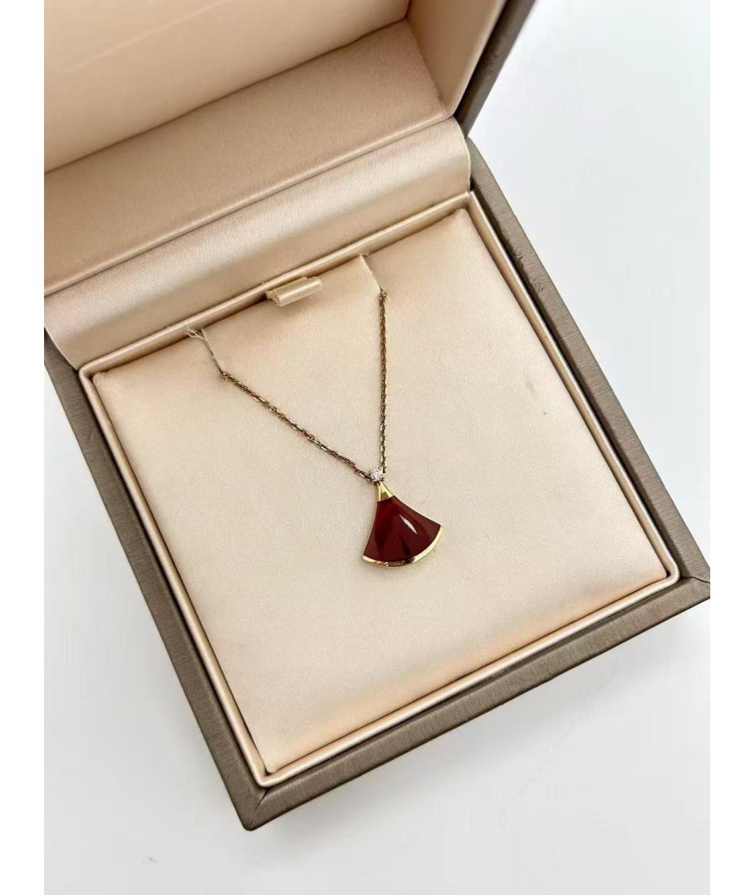 BVLGARI Золотое колье из розового золота, фото 2