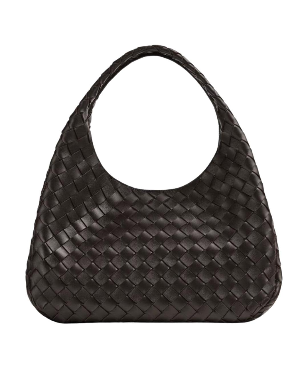 BOTTEGA VENETA Коричневая кожаная сумка тоут, фото 1