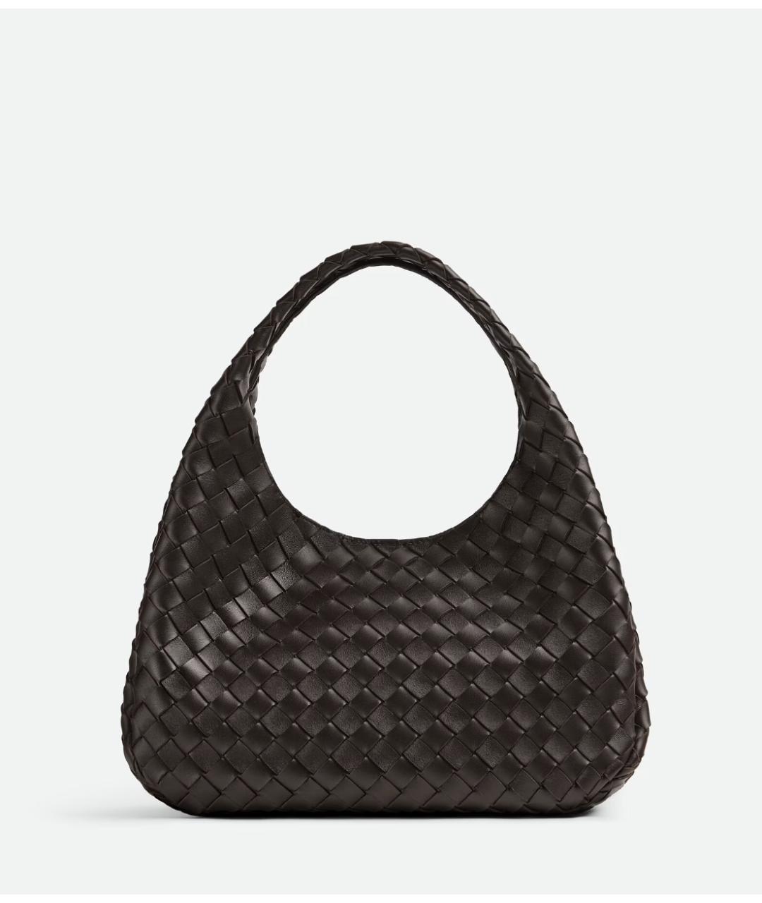 BOTTEGA VENETA Коричневая кожаная сумка тоут, фото 6