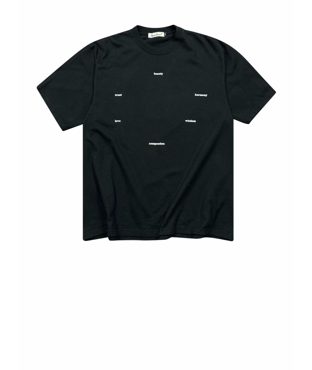 UNDERCOVER Черная хлопковая футболка, фото 1