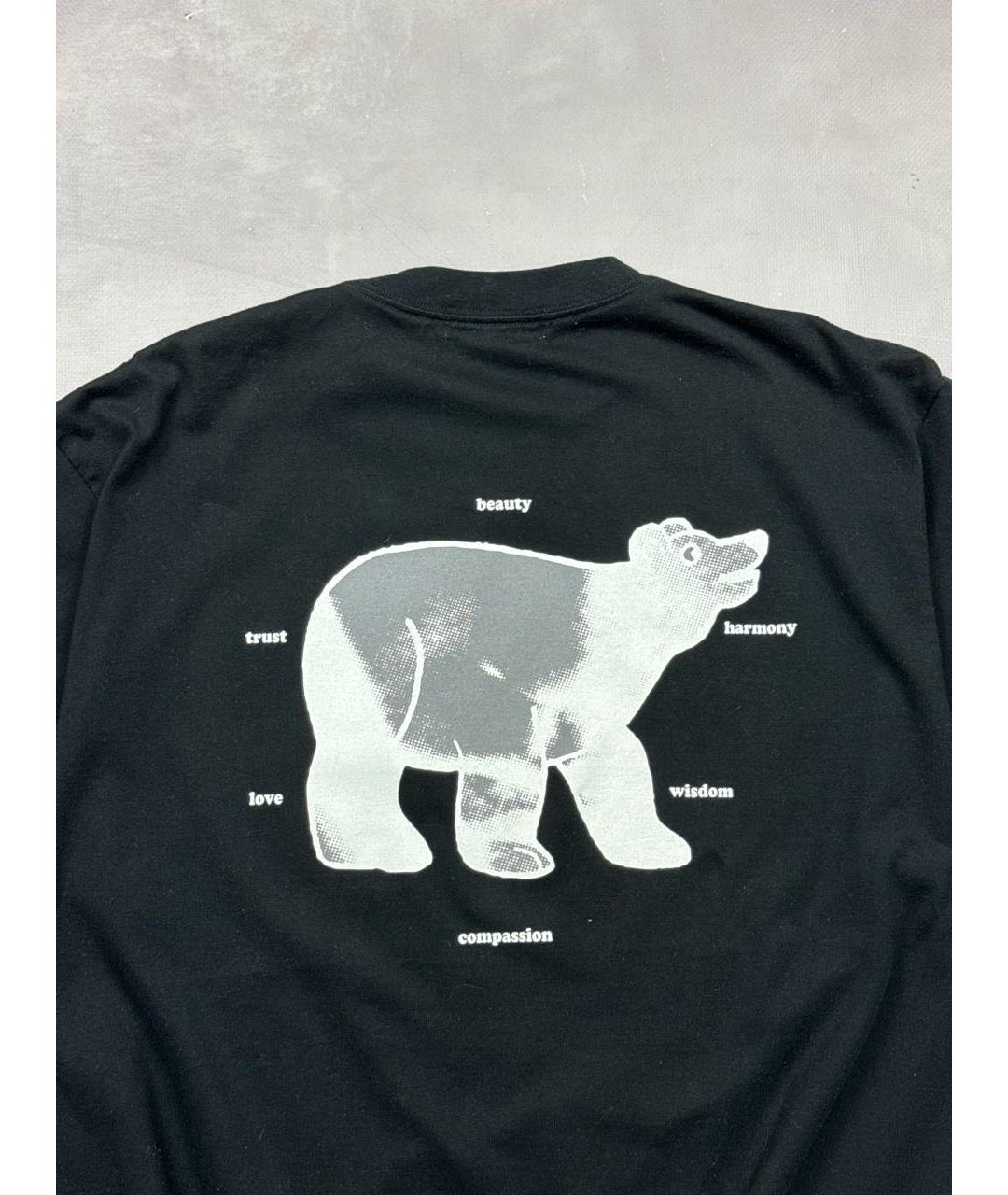 UNDERCOVER Черная хлопковая футболка, фото 5