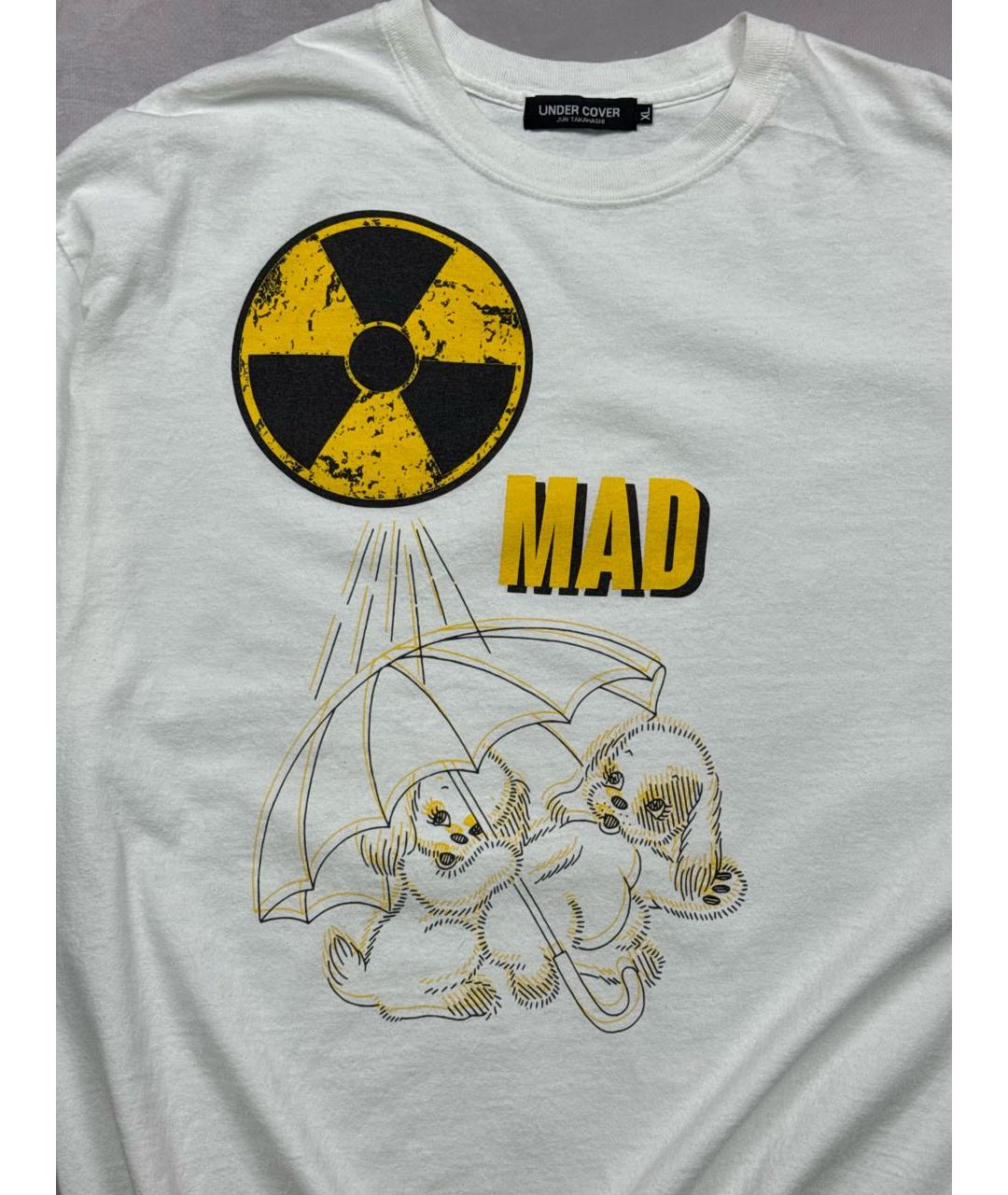 UNDERCOVER Белая хлопковая футболка, фото 2