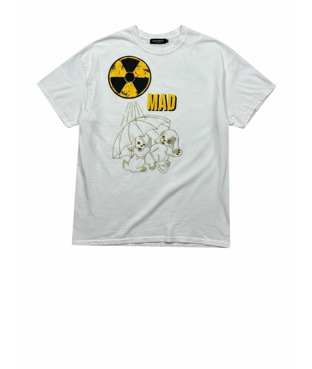 UNDERCOVER Белая хлопковая футболка, фото 1