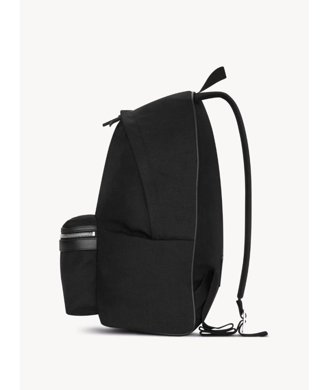 SAINT LAURENT Черный синтетический рюкзак, фото 3