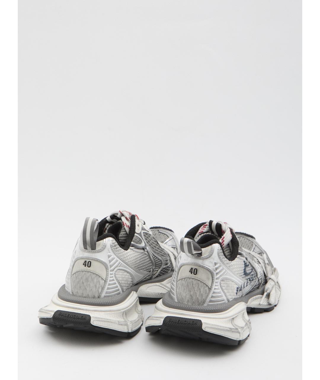 BALENCIAGA Мульти синтетические низкие кроссовки / кеды, фото 3