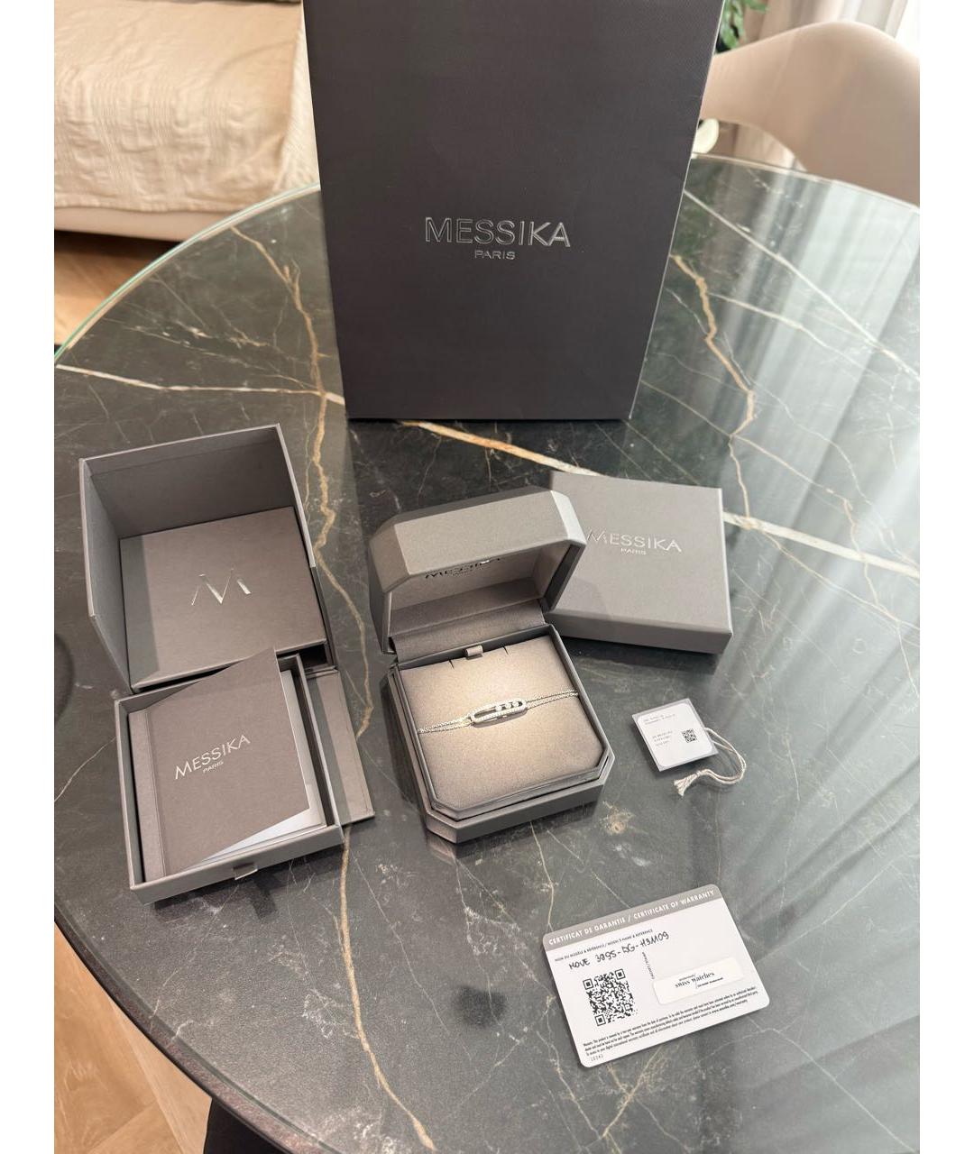 MESSIKA Серебрянный браслет из белого золота, фото 2