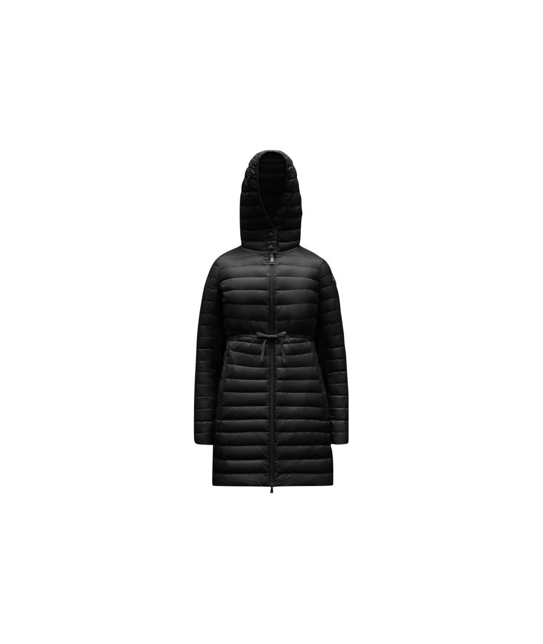 MONCLER Черный пуховик, фото 1