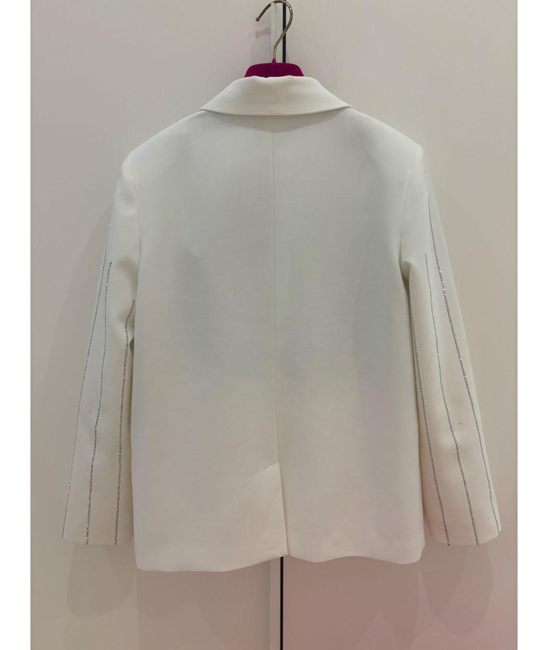 PATRIZIA PEPE Белый полиэстеровый жакет / жилет, фото 3