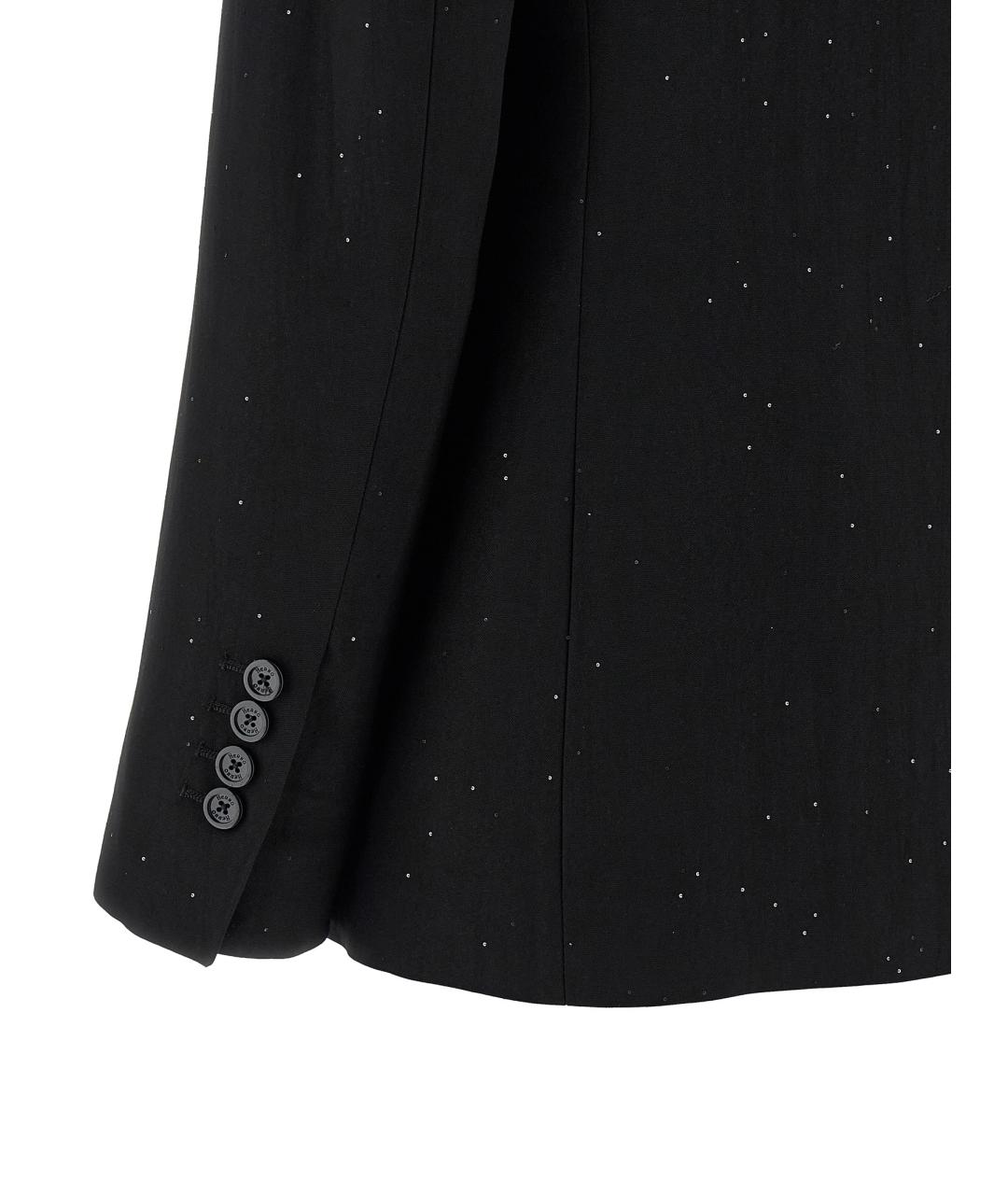 HERNO Черный вискозный жакет/пиджак, фото 4