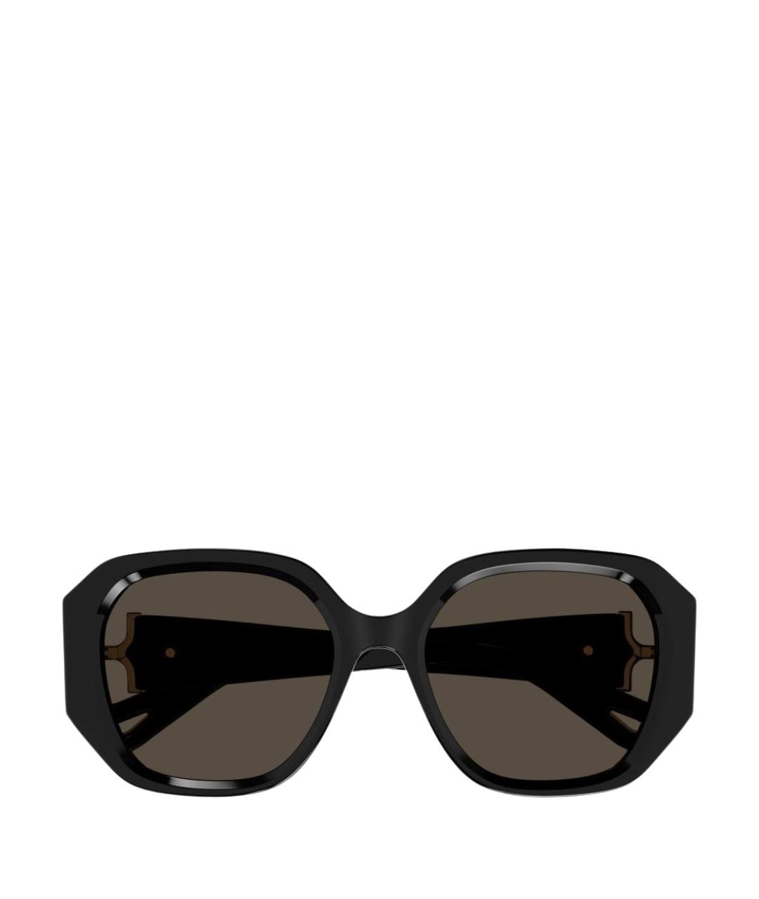 CHLOE Черные солнцезащитные очки, фото 1