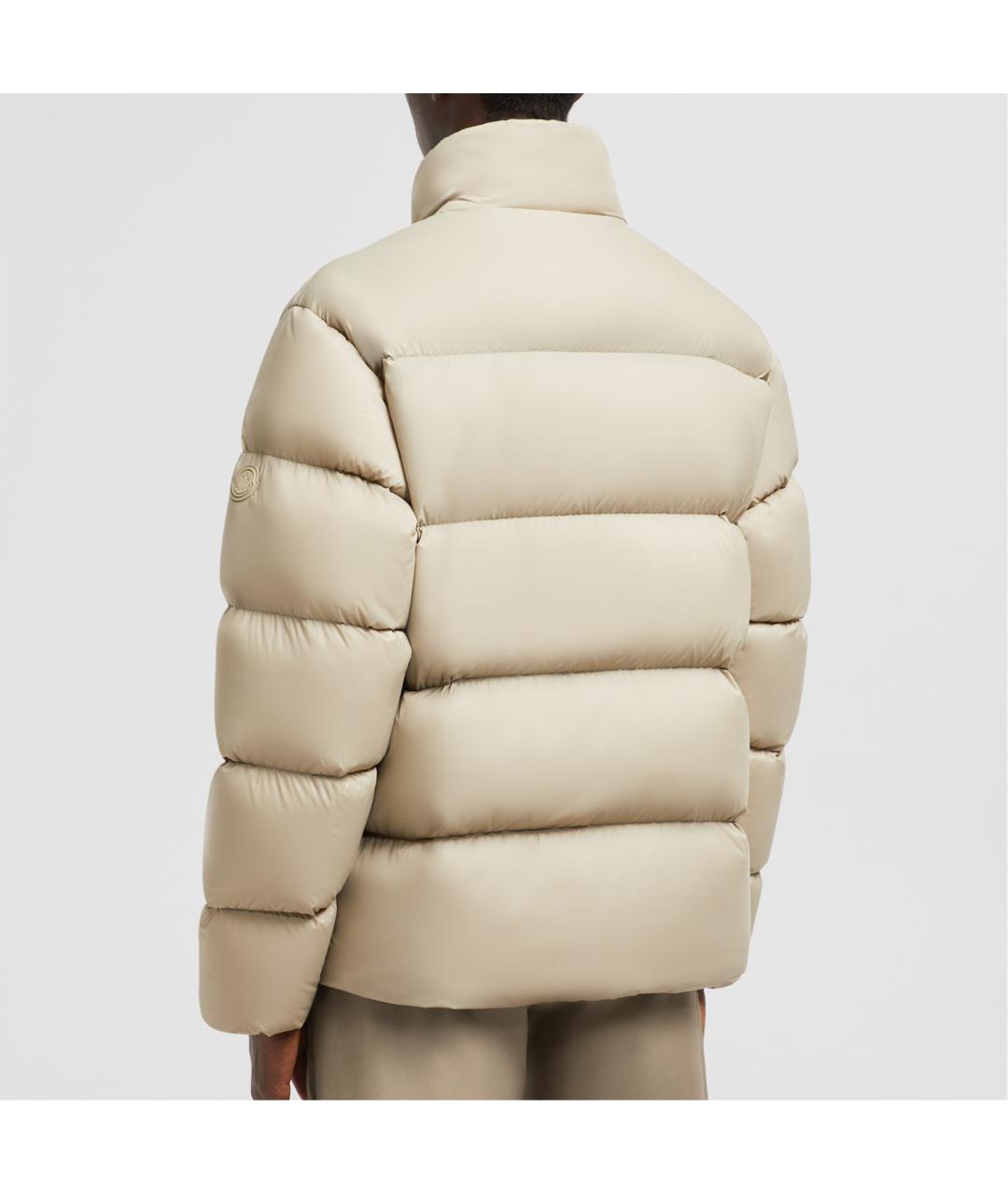 MONCLER Бежевый пуховик, фото 4
