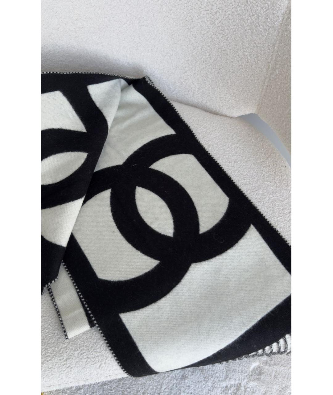 CHANEL Мульти кашемировый шарф, фото 5