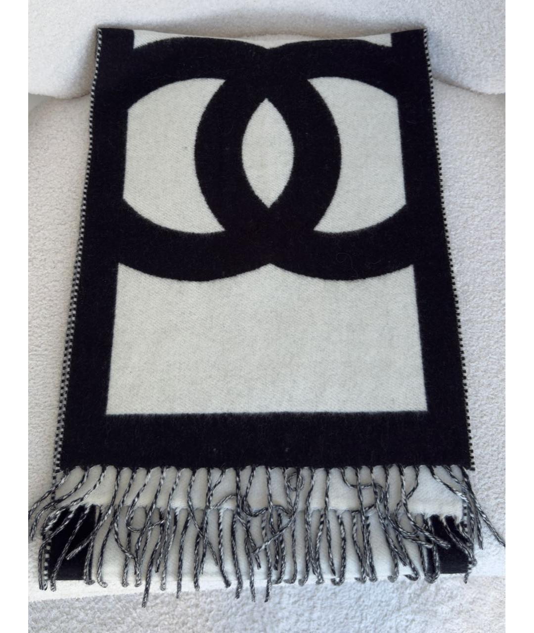 CHANEL Мульти кашемировый шарф, фото 2