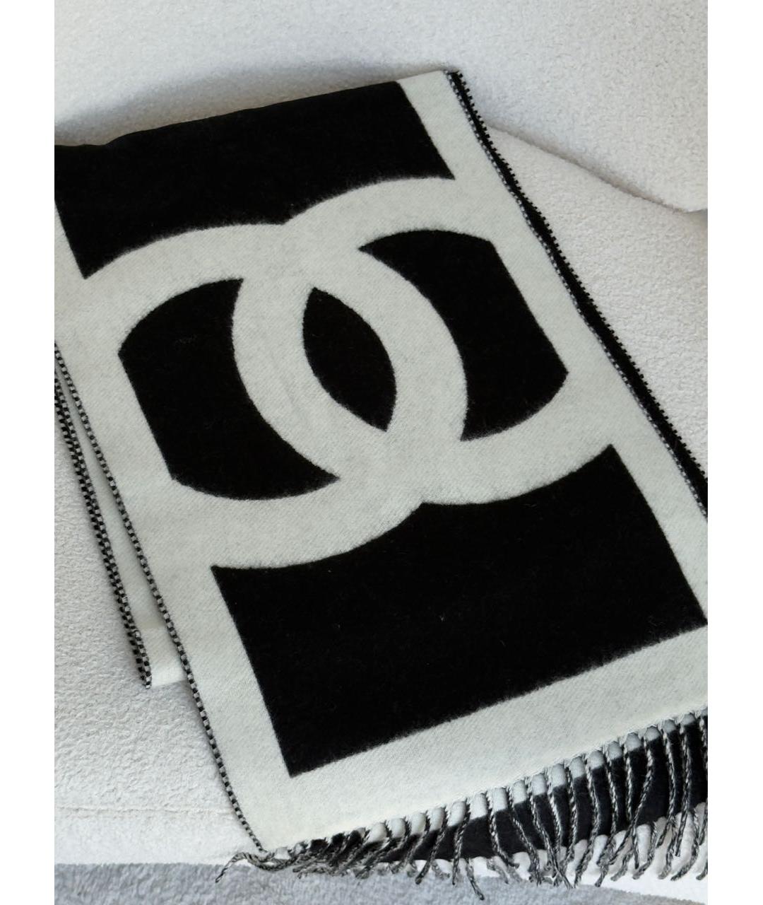 CHANEL Мульти кашемировый шарф, фото 4