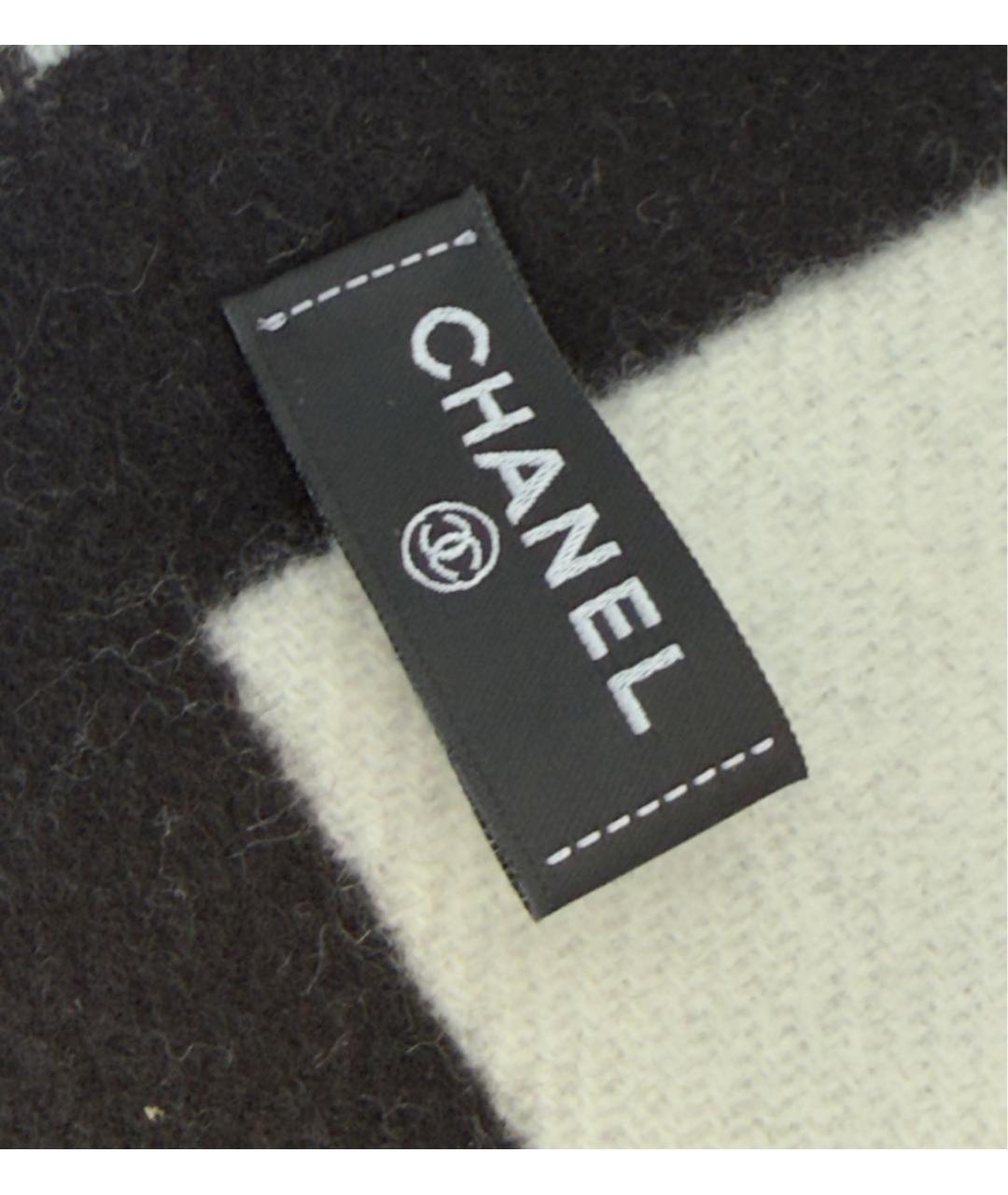 CHANEL Мульти кашемировый шарф, фото 3