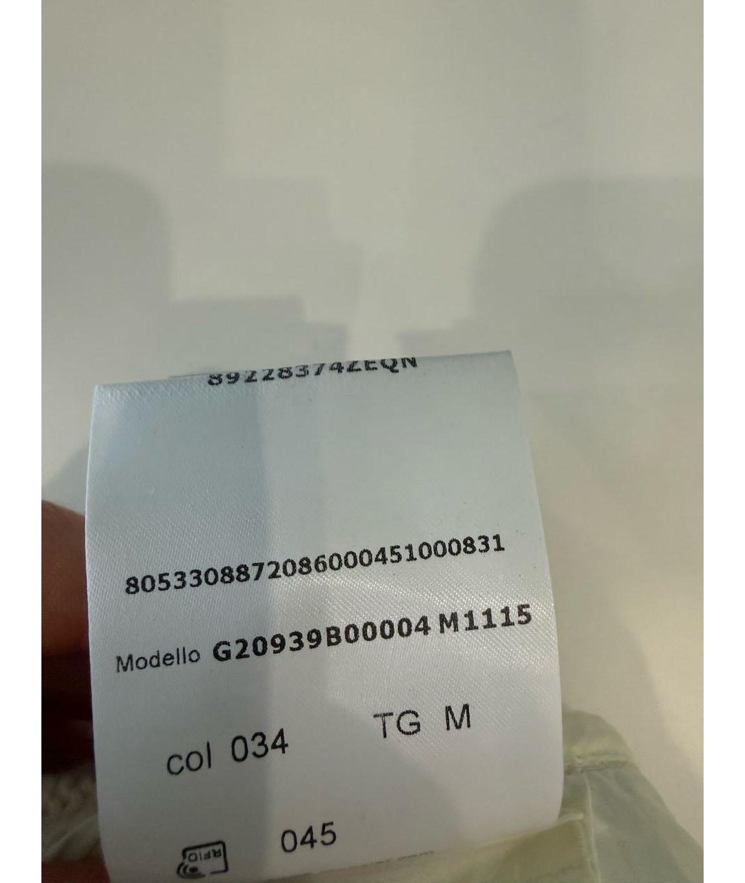 MONCLER Белый шерстяной джемпер / свитер, фото 5