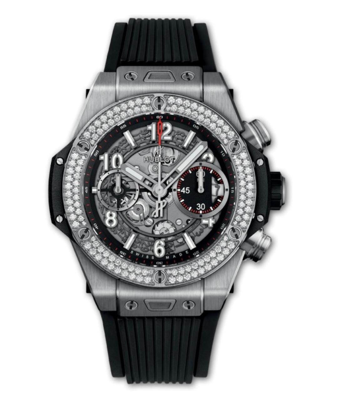 HUBLOT Черные часы, фото 1