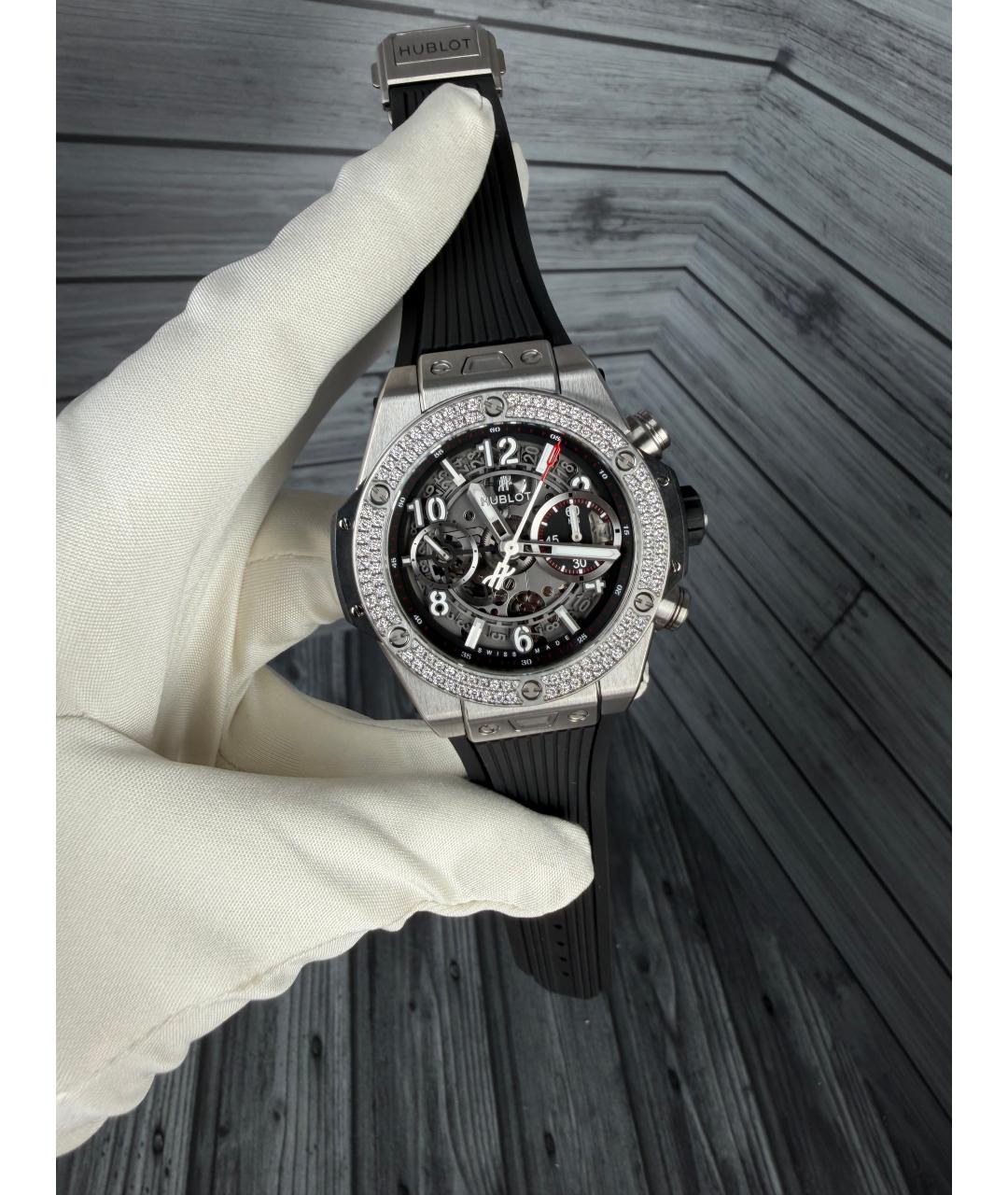 HUBLOT Черные часы, фото 3