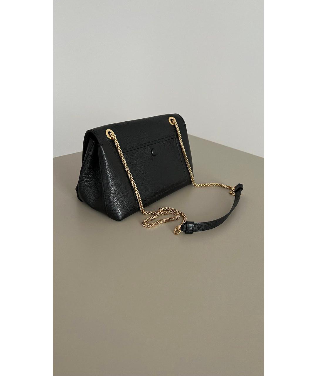 COCCINELLE Черная кожаная сумка через плечо, фото 9