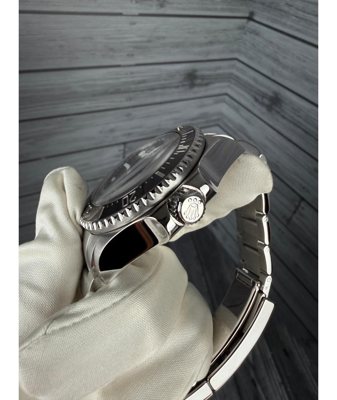 ROLEX Черные часы, фото 4