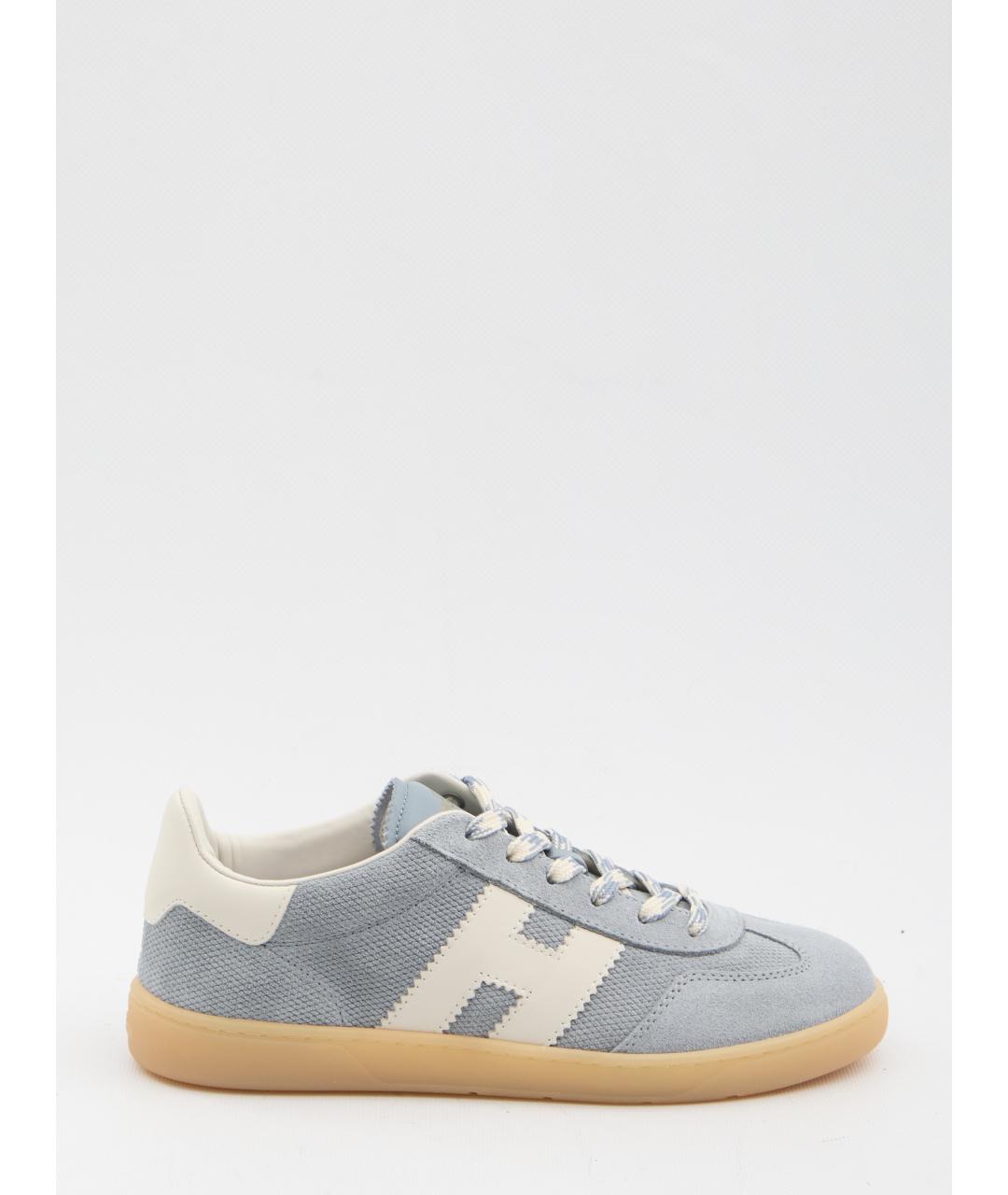 HOGAN Голубые замшевые кеды, фото 6