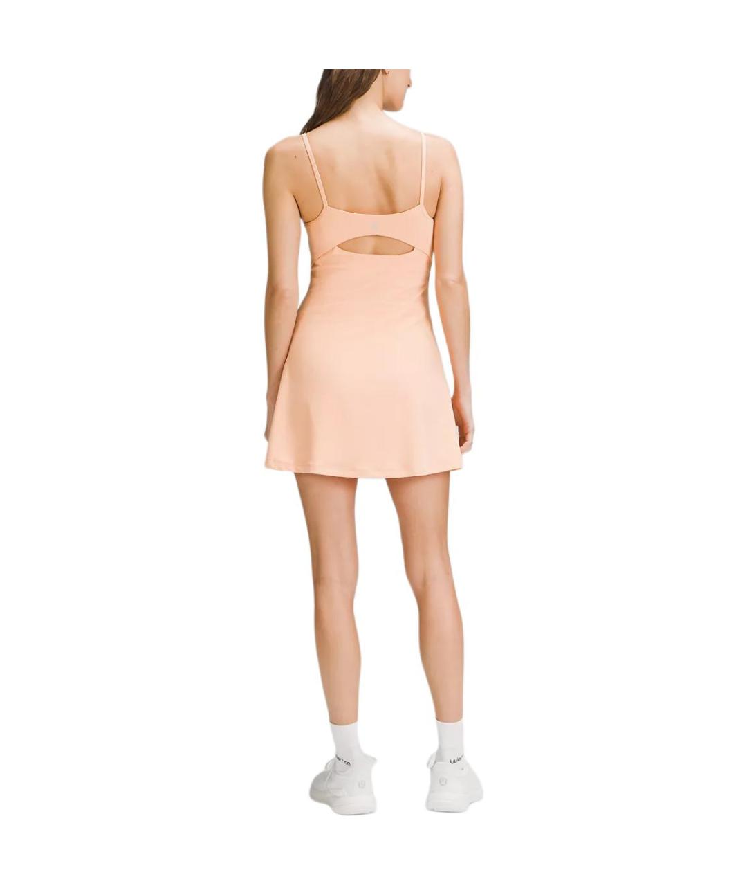 Lululemon Оранжевое повседневное платье, фото 2