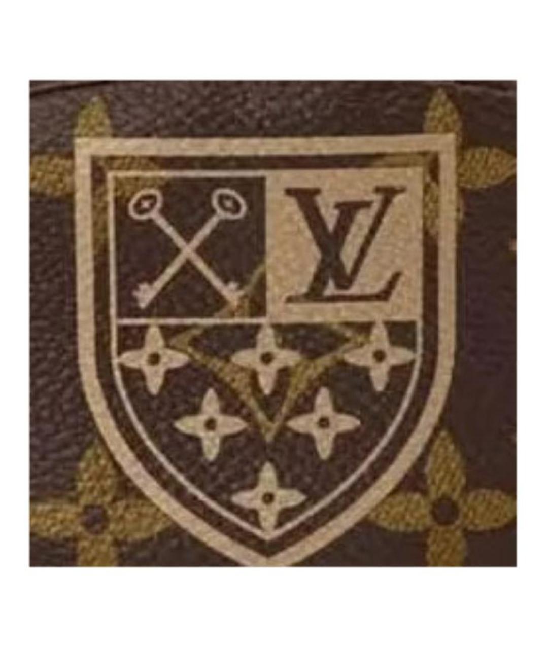 LOUIS VUITTON Коричневый кошелек, фото 5