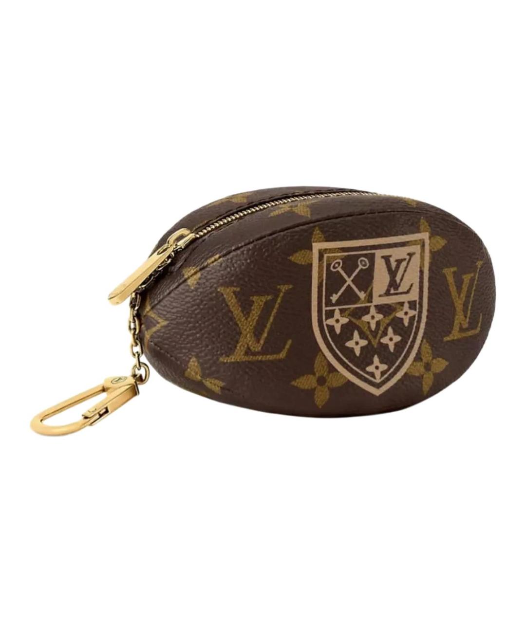 LOUIS VUITTON Коричневый кошелек, фото 2