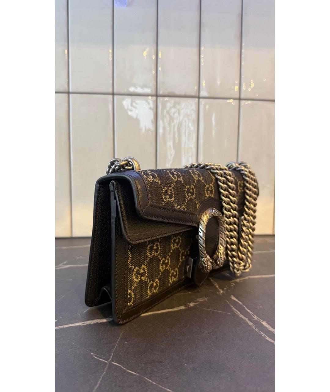 GUCCI Мульти деним сумка через плечо, фото 2