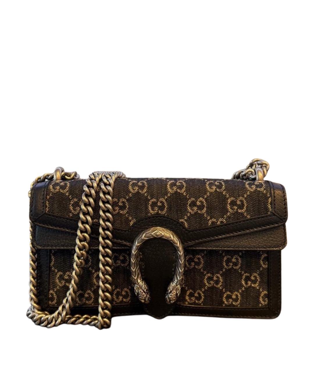 GUCCI Мульти деним сумка через плечо, фото 1