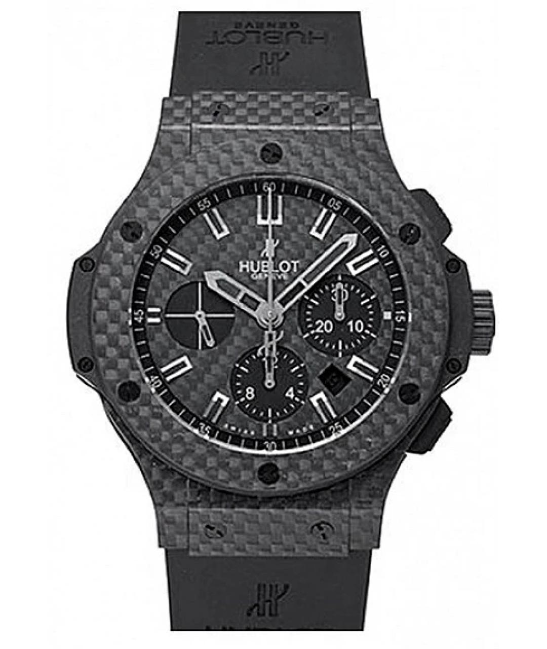 HUBLOT Черные карбоновые часы, фото 1